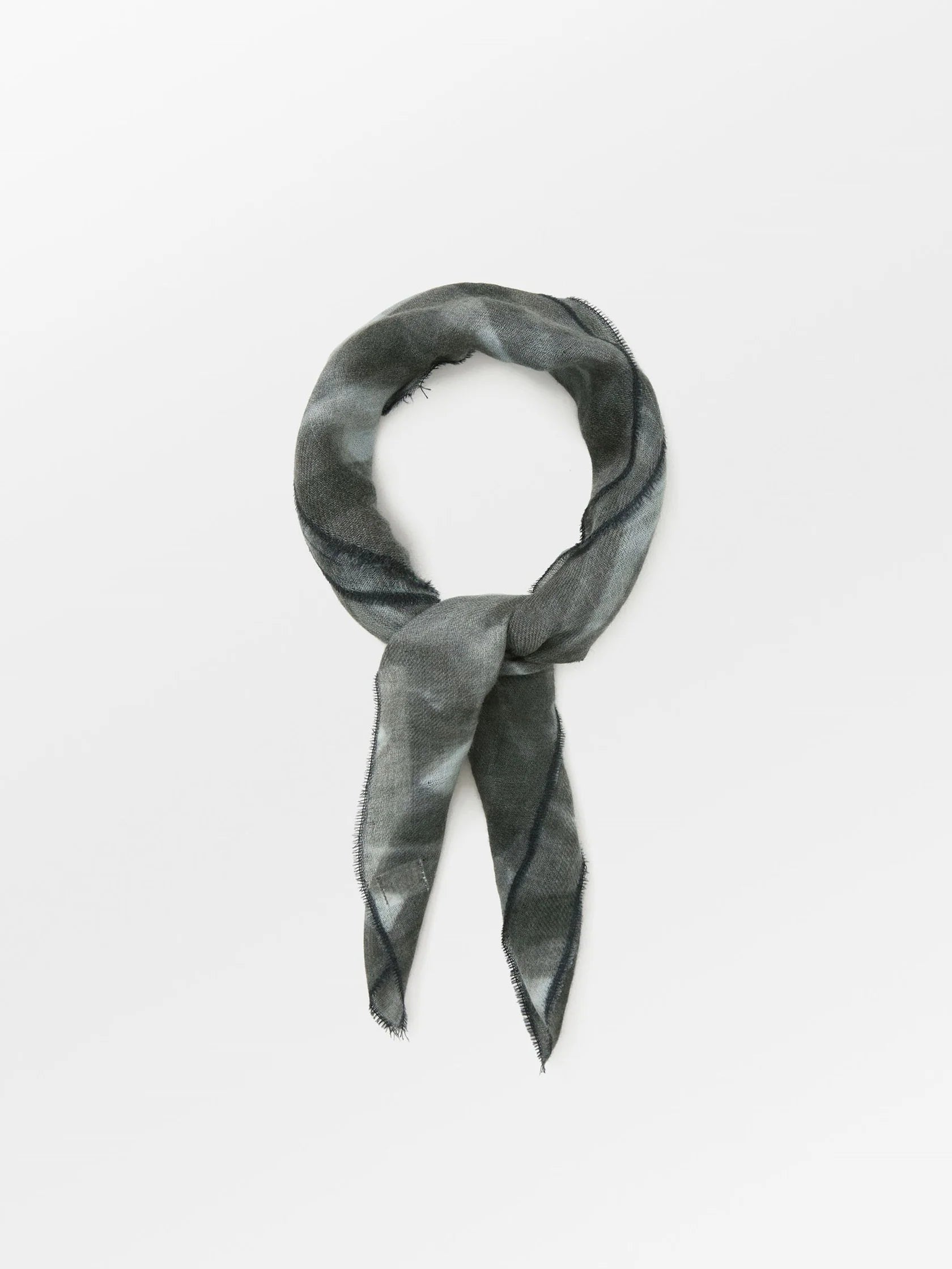 Beck Sondergaard Aceno Wica Scarf December Sky Gray - hvittrad.no