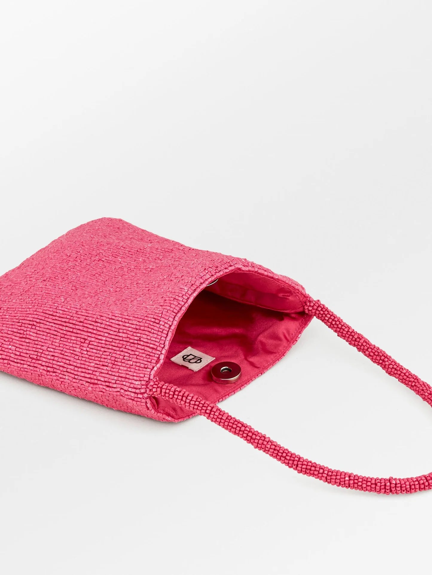 Beck Söndergaard Lustrous Nyra Bag Hot Pink - hvittrad.no