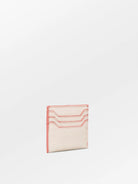 Beck Söndergaard Crinkled Card Holder Peach Whip Pink - hvittrad.no