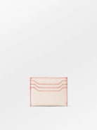 Beck Söndergaard Crinkled Card Holder Peach Whip Pink - hvittrad.no