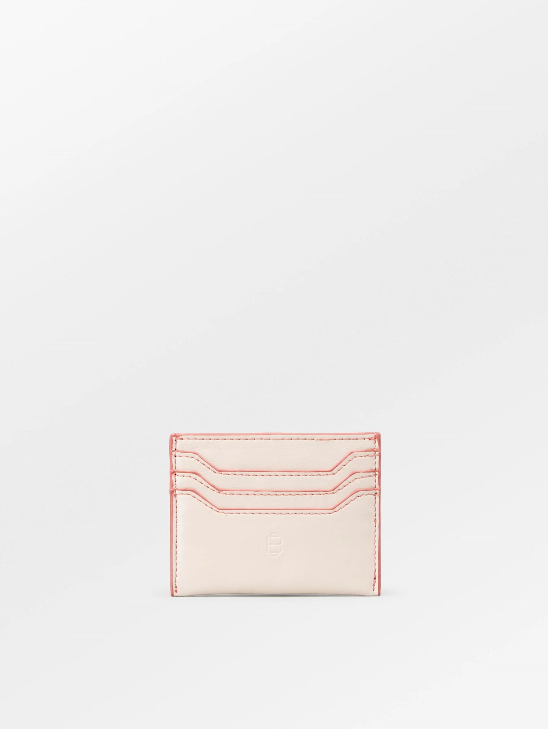 Beck Söndergaard Crinkled Card Holder Peach Whip Pink - hvittrad.no