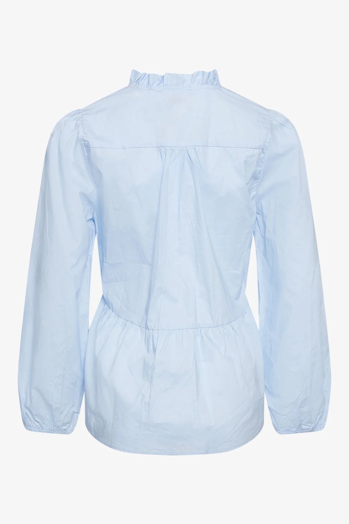 Noella Matti Blouse Poplin Light Blue - hvittrad.no