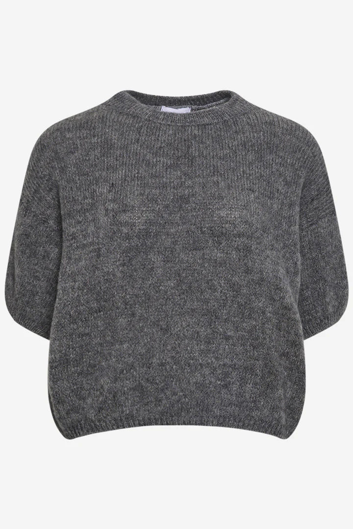 Noella Mimi Knit Jumper Grey - hvittrad.no