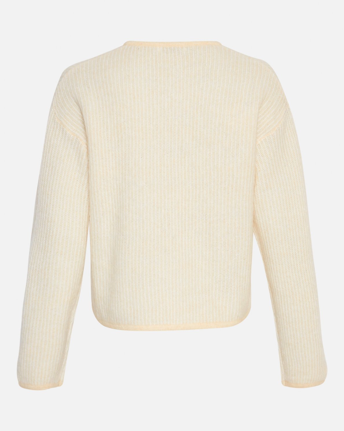 MSCH Copenhagen Eliza Nenaya Cardigan STP R Yellow/ Ice - hvittrad.no