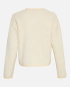 MSCH Copenhagen Eliza Nenaya Cardigan STP R Yellow/ Ice - hvittrad.no