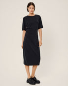 MSCH Copenhagen Juniper Lynette 2/4 Dress Black - hvittrad.no