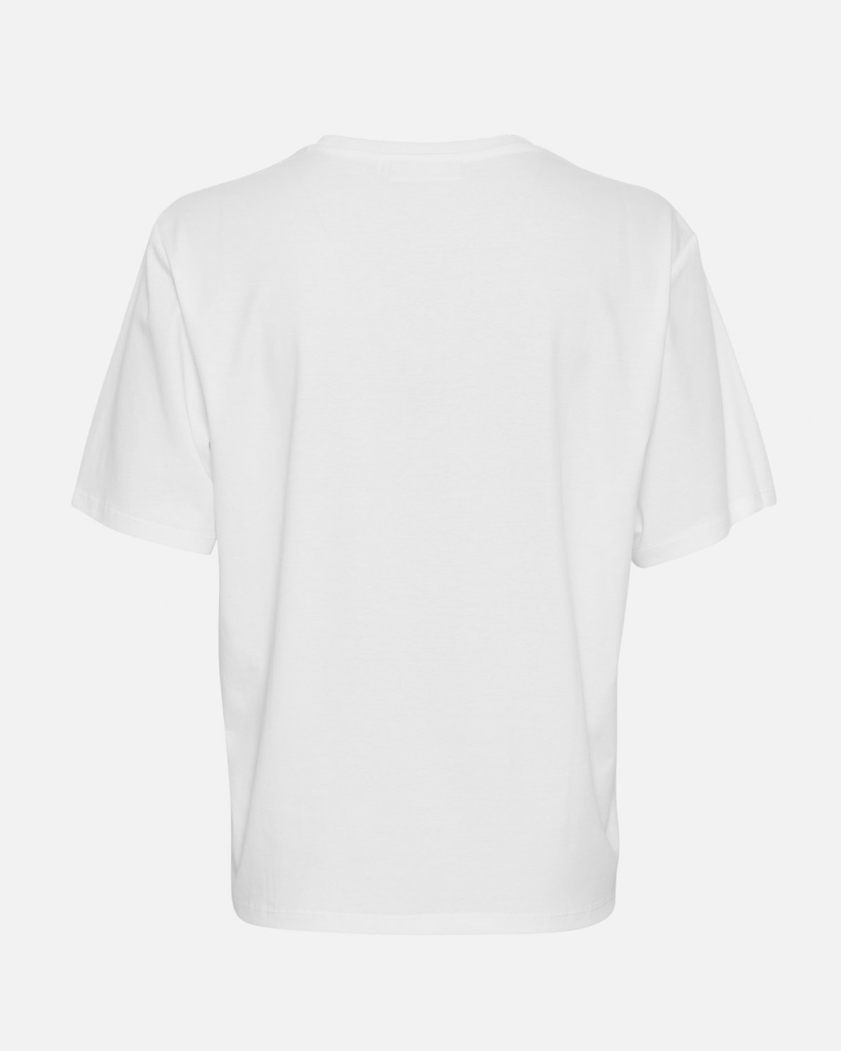 MSCH Copenhagen Melea Icon Tee White/Black - hvittrad.no