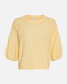 MSCH Copenhagen Petrinelle Hope 2/4 Pullover Reed Yellow - hvittrad.no