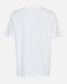 MSCH Copenhagen Terina Organic Tee Bright White - hvittrad.no