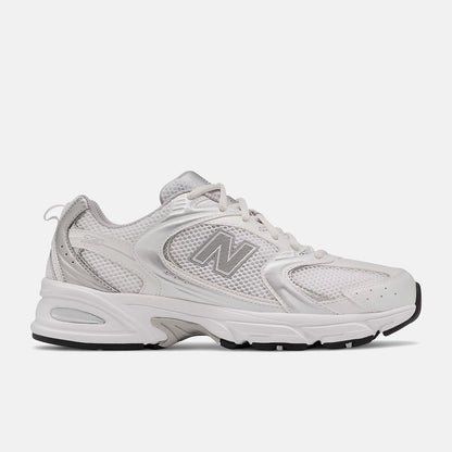 New Balance MR530 White/Silver Metallic - hvittrad.no