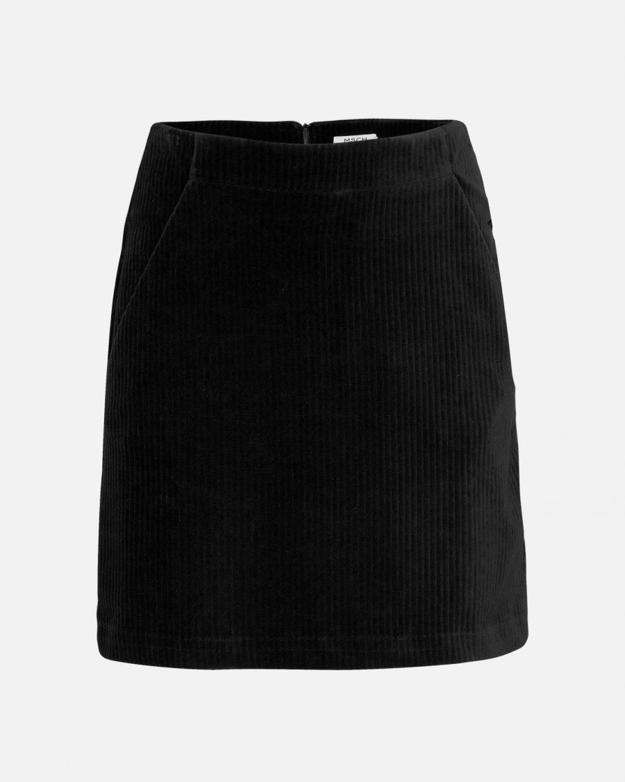 MSCH Copenhagen Floriana HW Skirt Black - hvittrad.no