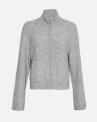 MSCH Copenhagen Lediona Hope Zip Cardigan LGM - hvittrad.no