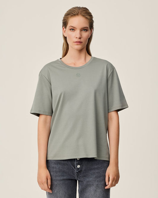 Melea Icon Tee M Basil/M Basil