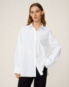 MSCH Copenhagen Talora Zenika Shirt Bright White - hvittrad.no