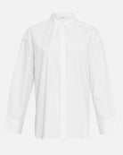 MSCH Copenhagen Talora Zenika Shirt Bright White - hvittrad.no