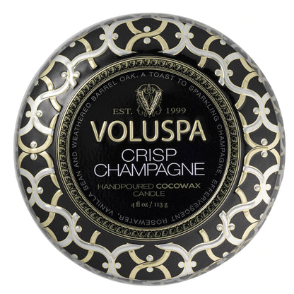 Mini Tin Candle – Crisp Champagne 113g