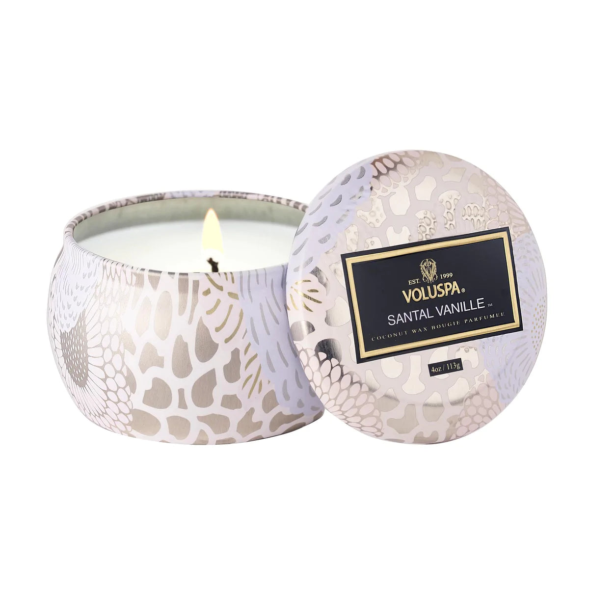 Mini Tin Candle – Santal Vanille 113g